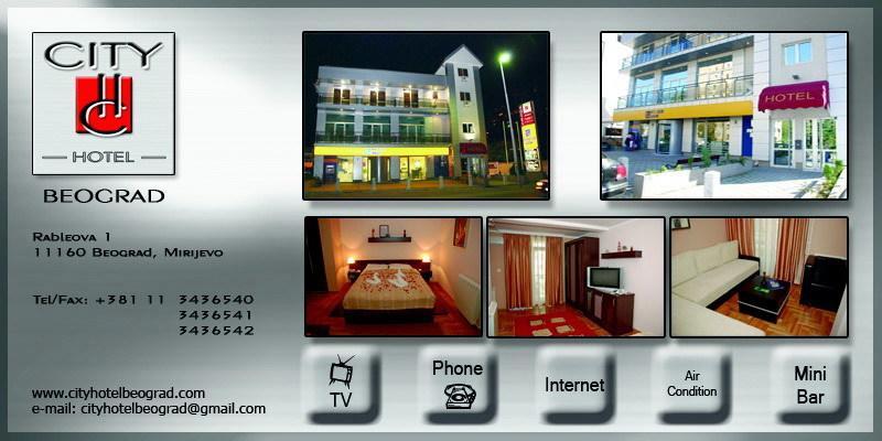 בלגרד City Hotel מראה חיצוני תמונה
